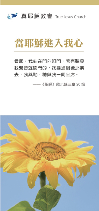 當耶穌進入我心