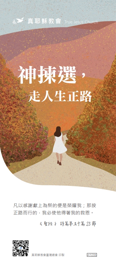 神揀選，走人生正路